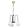 Candelabro suspenso CAMBRIDGE 3xE14/60W/230V preto/latão