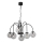 Candelabro suspenso CAMBRIDGE 6xE14/60W/230V preto