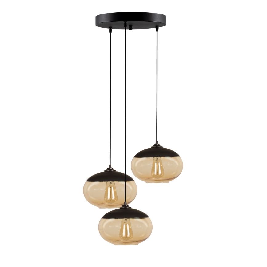 Candelabro suspenso CAMINI 3xE27/40W/230V
