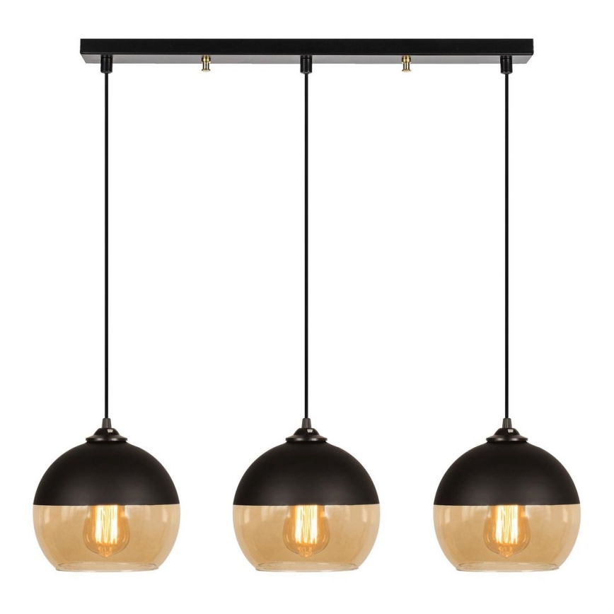 Candelabro suspenso CAMINI 3xE27/40W/230V