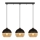 Candelabro suspenso CAMINI 3xE27/40W/230V