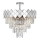 Candelabro suspenso CARISMA 9xE14/40W/230V cromado mate