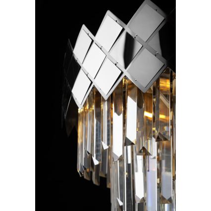 Candelabro suspenso CARISMA 9xE14/40W/230V cromado mate