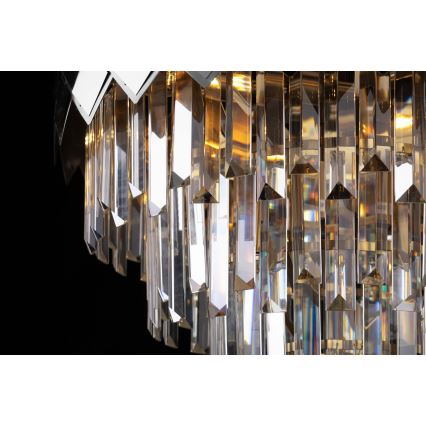 Candelabro suspenso CARISMA 9xE14/40W/230V cromado mate
