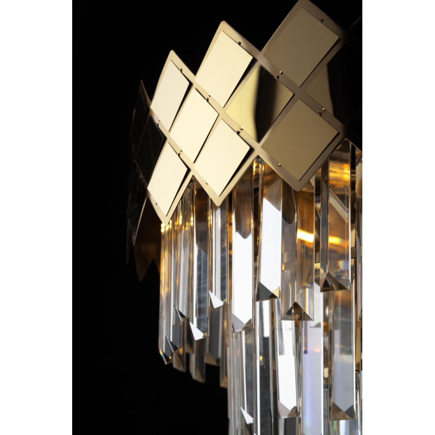 Candelabro suspenso CARISMA 9xE14/40W/230V dourada