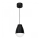 Candelabro suspenso CARYON 1xE14/60W/230V preto