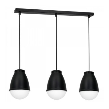 Candelabro suspenso CARYON 3xE14/60W/230V preto