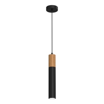 Candelabro suspenso CASSA 1xGU10/60W/230V preto