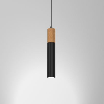Candelabro suspenso CASSA 1xGU10/60W/230V preto
