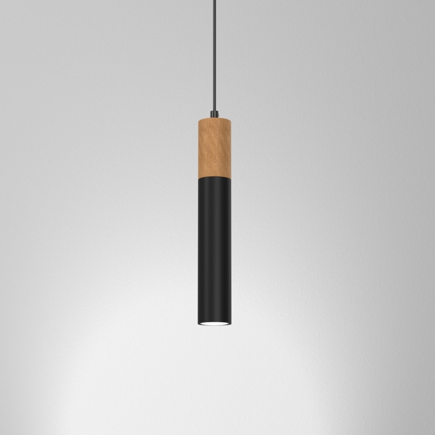 Candelabro suspenso CASSA 1xGU10/60W/230V preto