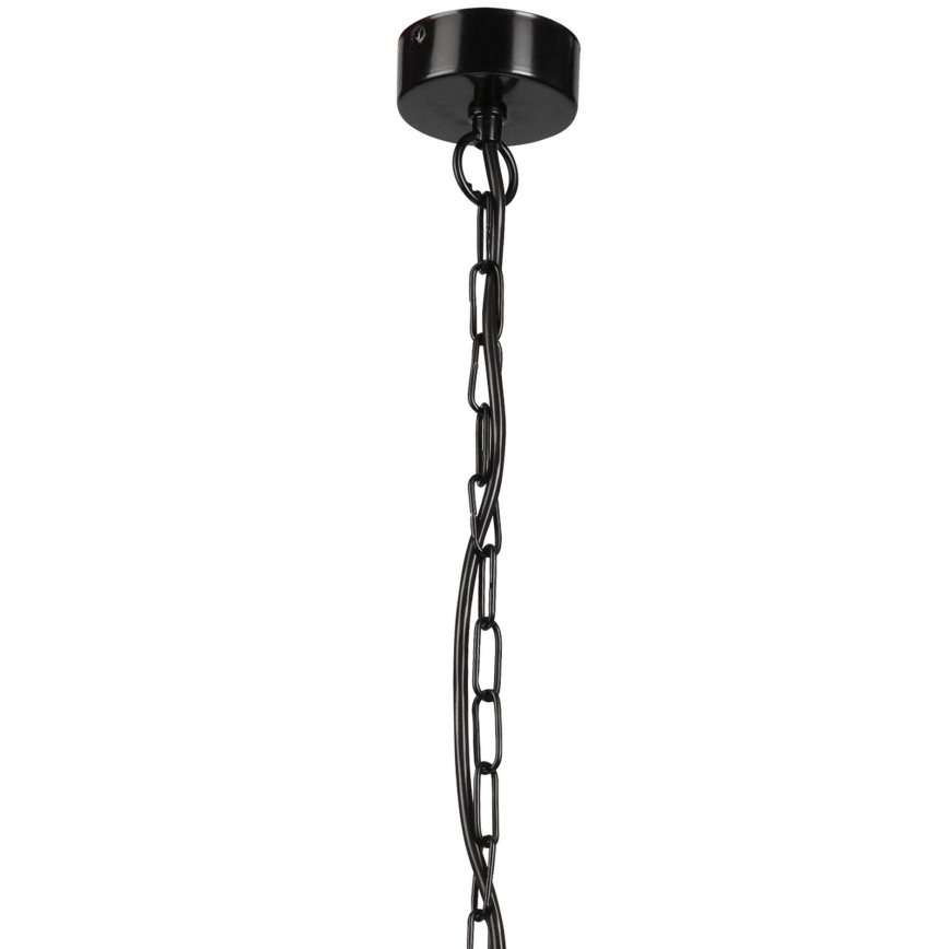 Candelabro suspenso CEDRIC 4xE27/60W/230V faia/castanho