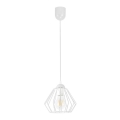 Candelabro suspenso CEED 1xE27/60W/230V branco