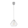 Candelabro suspenso CEED 1xE27/60W/230V cinzento