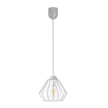 Candelabro suspenso CEED 1xE27/60W/230V cinzento