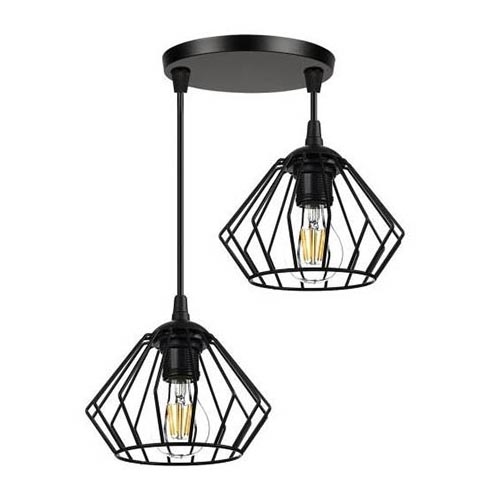 Candelabro suspenso CEED 2xE27/60W/230V