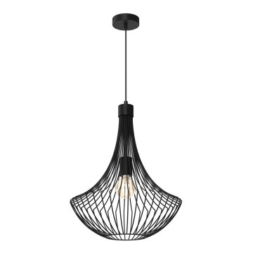 Candelabro suspenso CESTA 1xE27/60W/230V preto