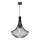 Candelabro suspenso CESTA 1xE27/60W/230V preto