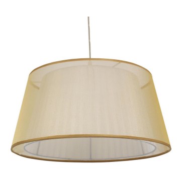 Candelabro suspenso CHARLIE 1xE27/60W/230V bege
