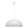 Candelabro suspenso CIRCLE 1xE27/15W/230V branco