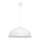 Candelabro suspenso CIRCLE 1xE27/15W/230V branco