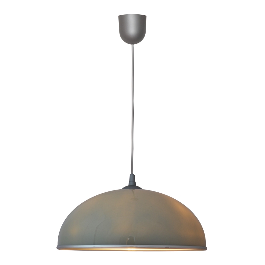 Candelabro suspenso CIRCLE 1xE27/15W/230V cinzento