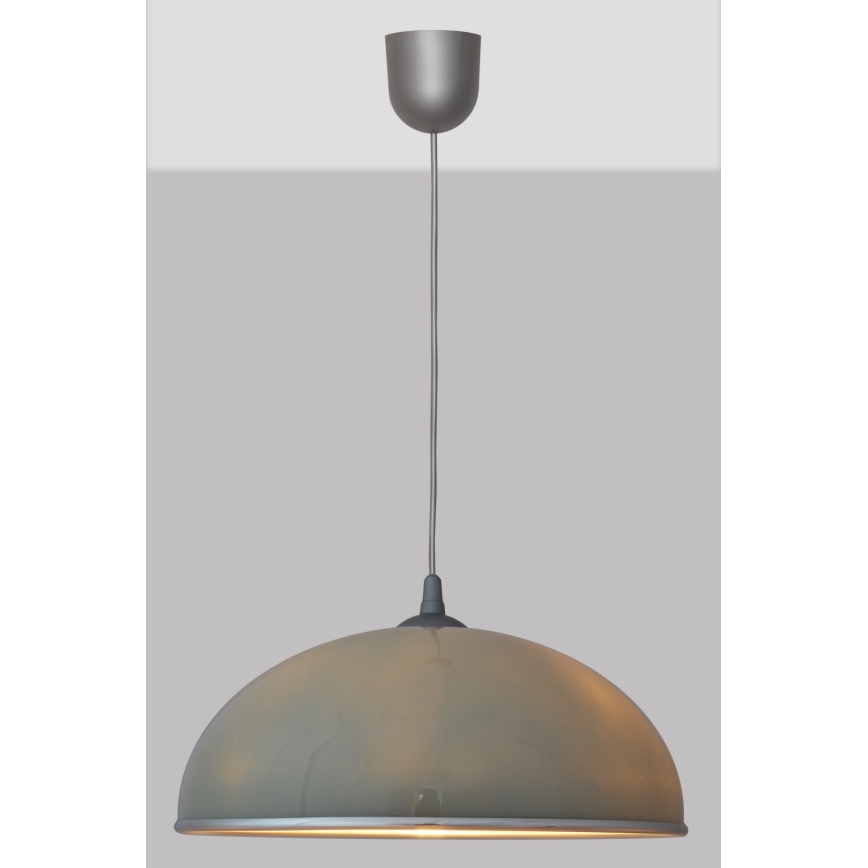 Candelabro suspenso CIRCLE 1xE27/15W/230V cinzento