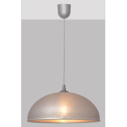 Candelabro suspenso CIRCLE 1xE27/15W/230V cinzento