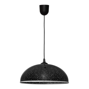 Candelabro suspenso CIRCLE 1xE27/15W/230V preto
