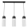 Candelabro suspenso CLARISSA 3xGX53/12W/230V preto