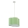 Candelabro suspenso CLOUD 1xE27/25W/230V verde