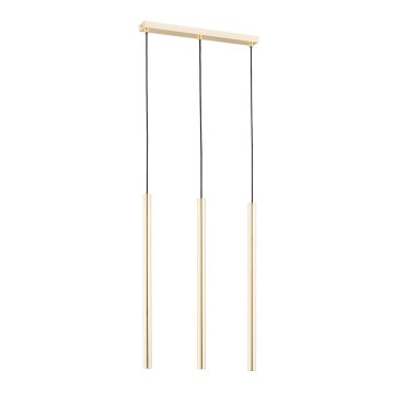 Candelabro suspenso COLLET 3xG9/40W/230V dourada