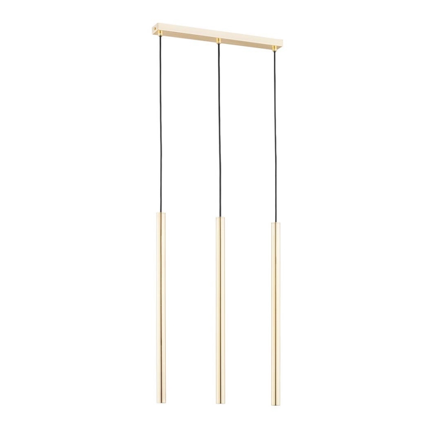 Candelabro suspenso COLLET 3xG9/40W/230V dourada