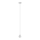 Candelabro suspenso COLM 1xGU10/30W/230V branco