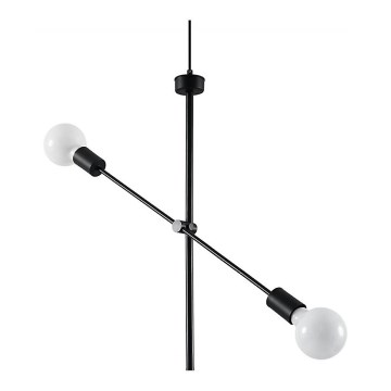 Candelabro suspenso CONCEPT 2xE27/60W/230V