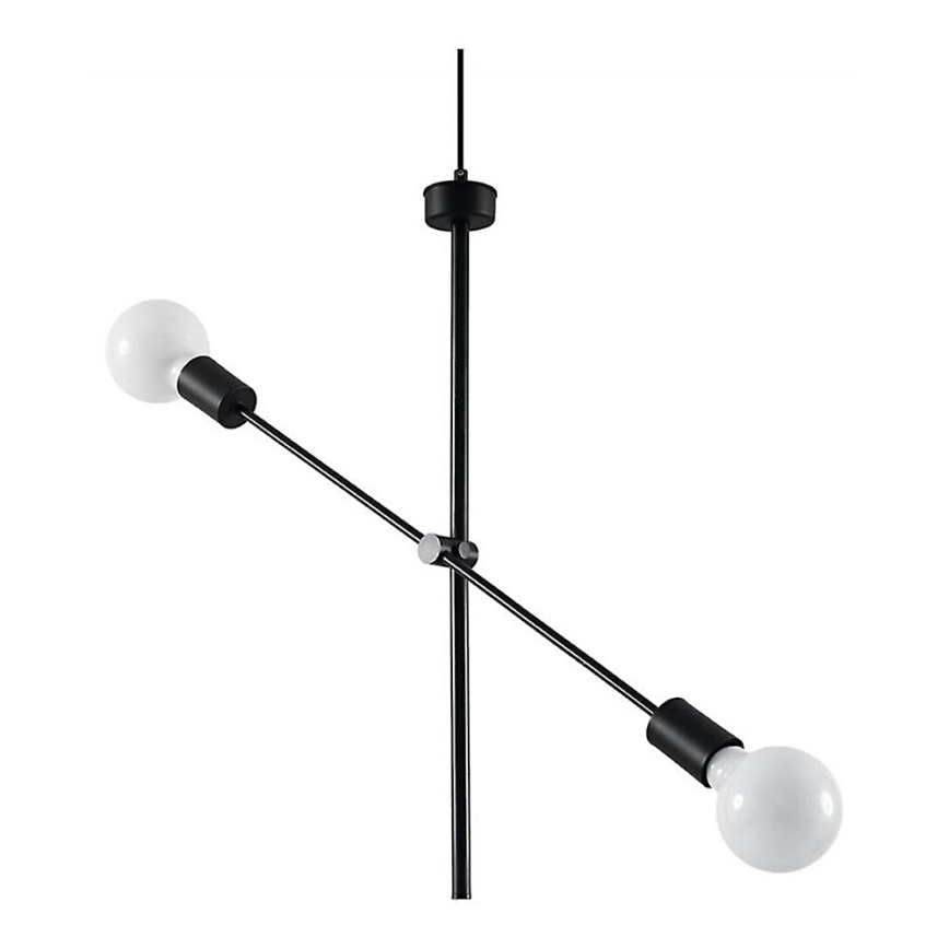 Candelabro suspenso CONCEPT 2xE27/60W/230V