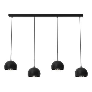 Candelabro suspenso COOL 4xE27/60W/230V preto