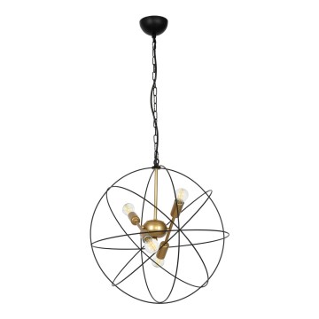 Candelabro suspenso COPERNICUS 4xE14/15W/230V