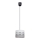 Candelabro suspenso CORAL 1xE27/60W/230V d. 20 cm branco/cinzento