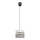 Candelabro suspenso CORAL 1xE27/60W/230V d. 20 cm branco/cinzento