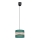 Candelabro suspenso CORAL 1xE27/60W/230V d. 20 cm verde