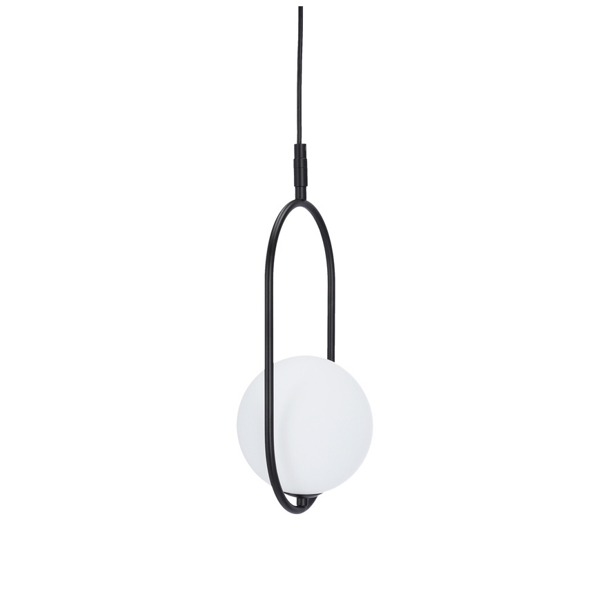 Candelabro suspenso CORDEL 1xG9/28W/230V preto