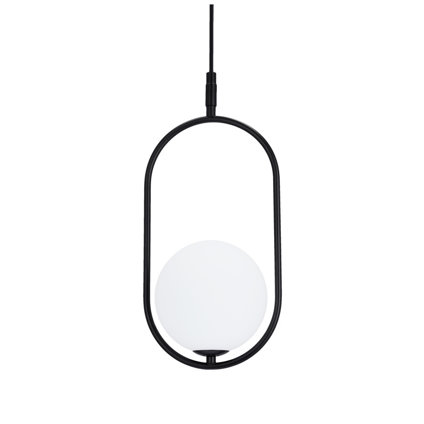 Candelabro suspenso CORDEL 1xG9/28W/230V preto