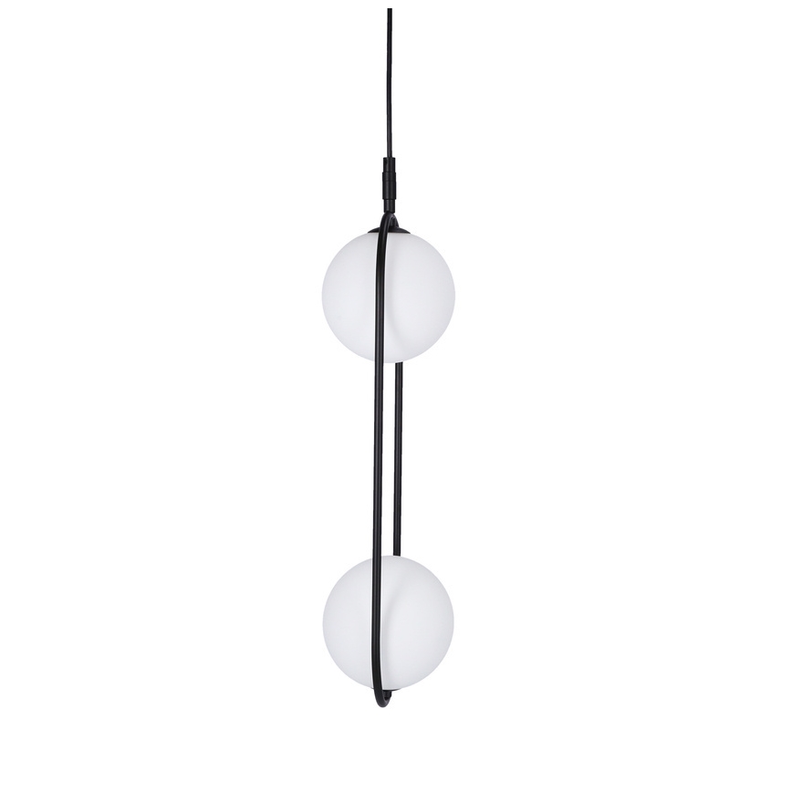 Candelabro suspenso  CORDEL 2xG9/28W/230V preto