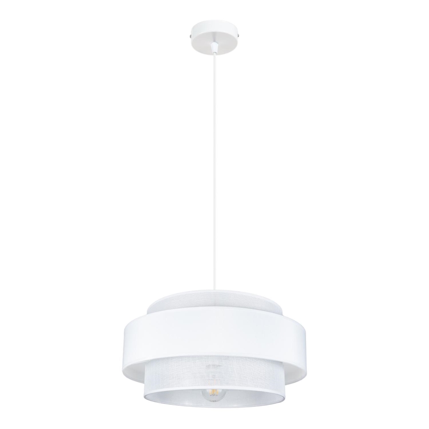 Candelabro suspenso CORSA 1xE27/60W/230V branco