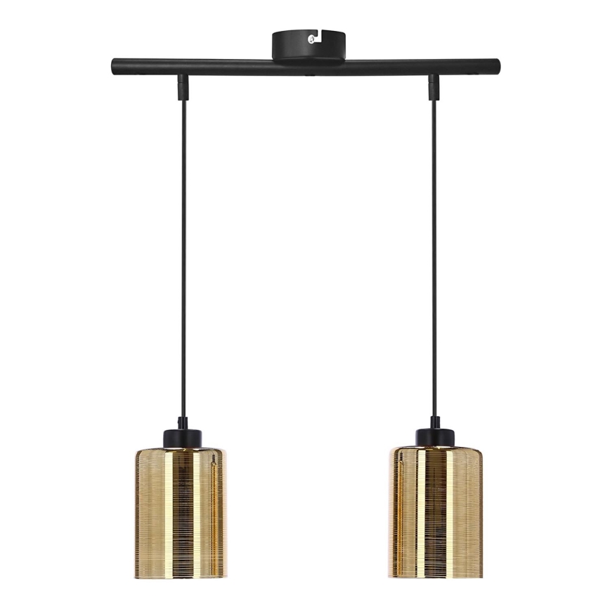 Candelabro suspenso COX 2xE27/60W/230V dourada