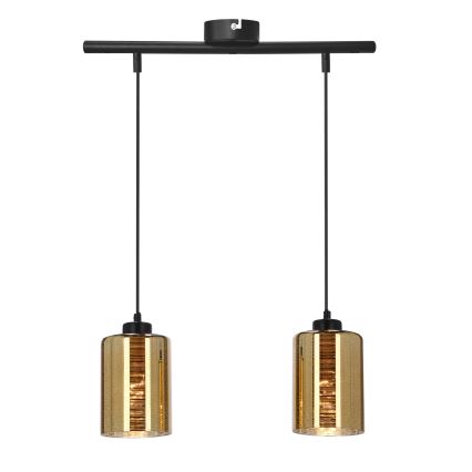 Candelabro suspenso COX 2xE27/60W/230V dourada