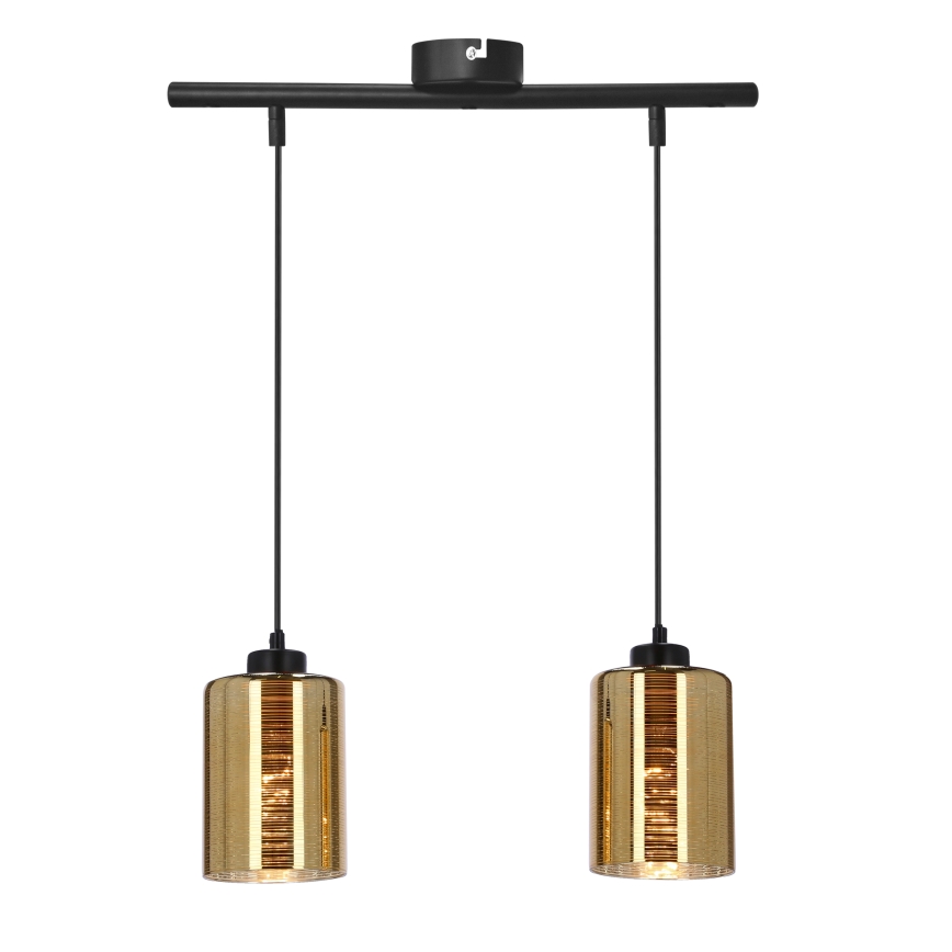 Candelabro suspenso COX 2xE27/60W/230V dourada
