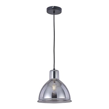 Candelabro suspenso CREATE 1xE27/11W/230V cinzento
