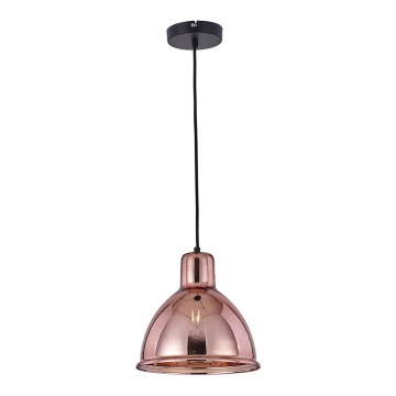 Candelabro suspenso CREATE 1xE27/11W/230V rosa dourada