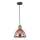 Candelabro suspenso CREATE 1xE27/11W/230V rosa dourada